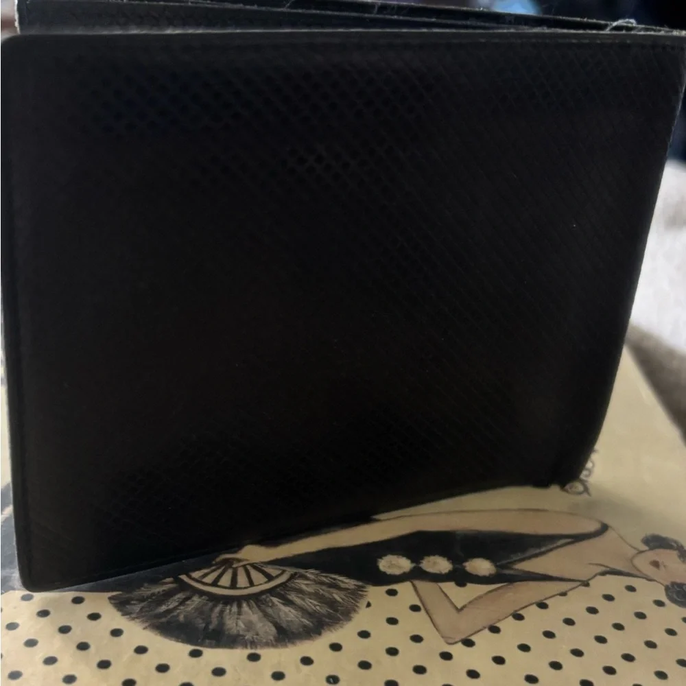 Bottega Veneta Black Leather Wallet 6 card slots made in Italy